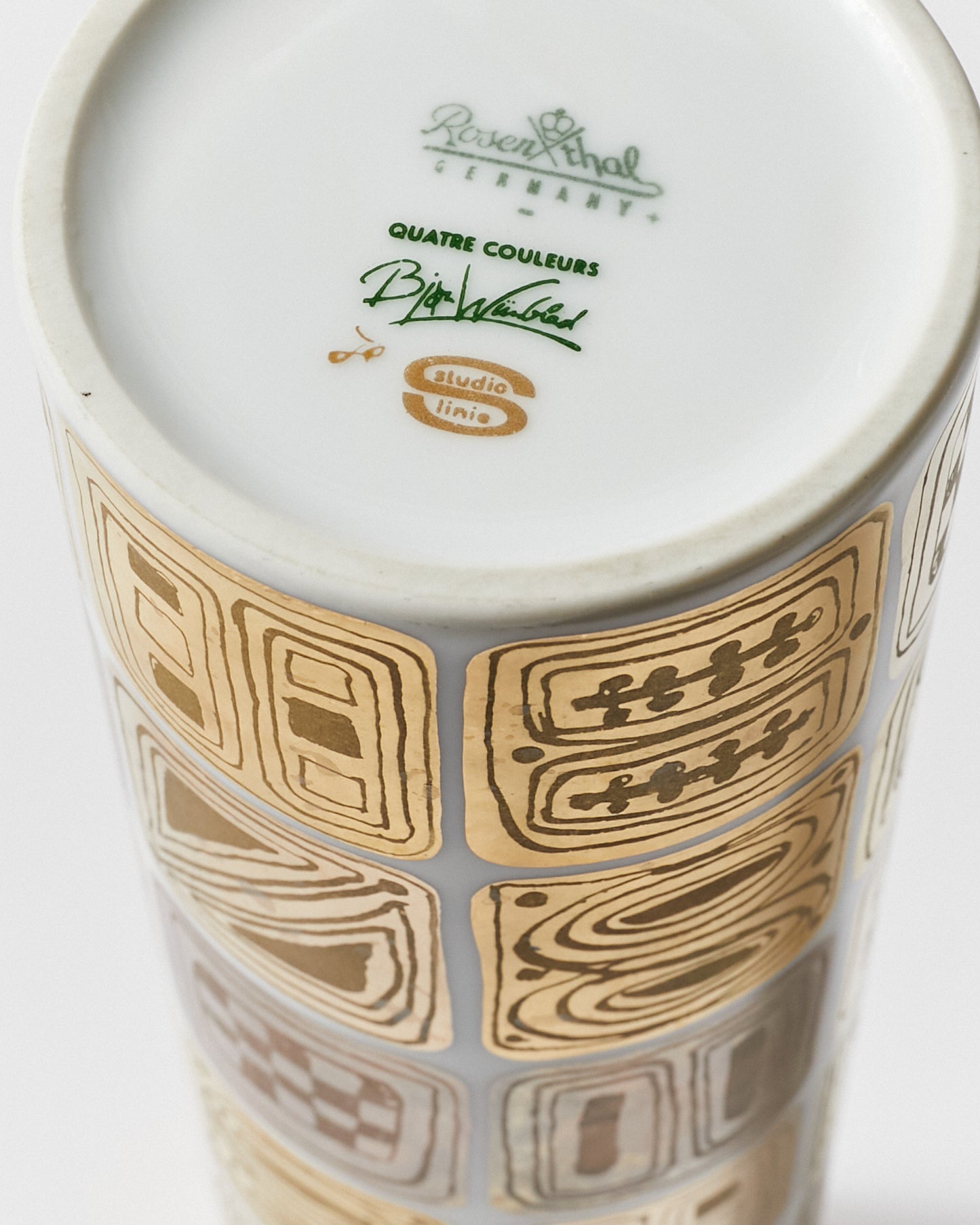 Porcelain Vase by Bjørn Wiinblad for Rosenthal