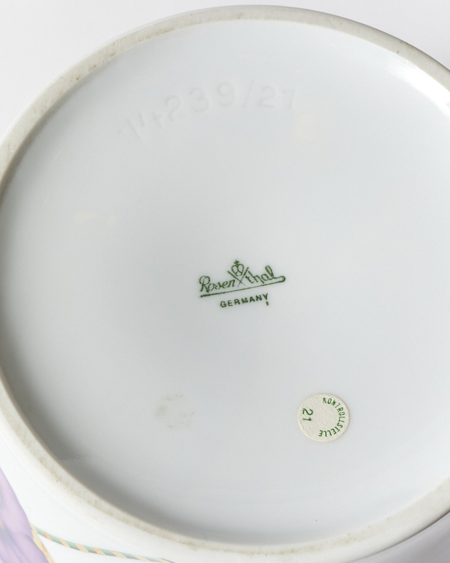 Floral Porcelain Vase by Rosenthal