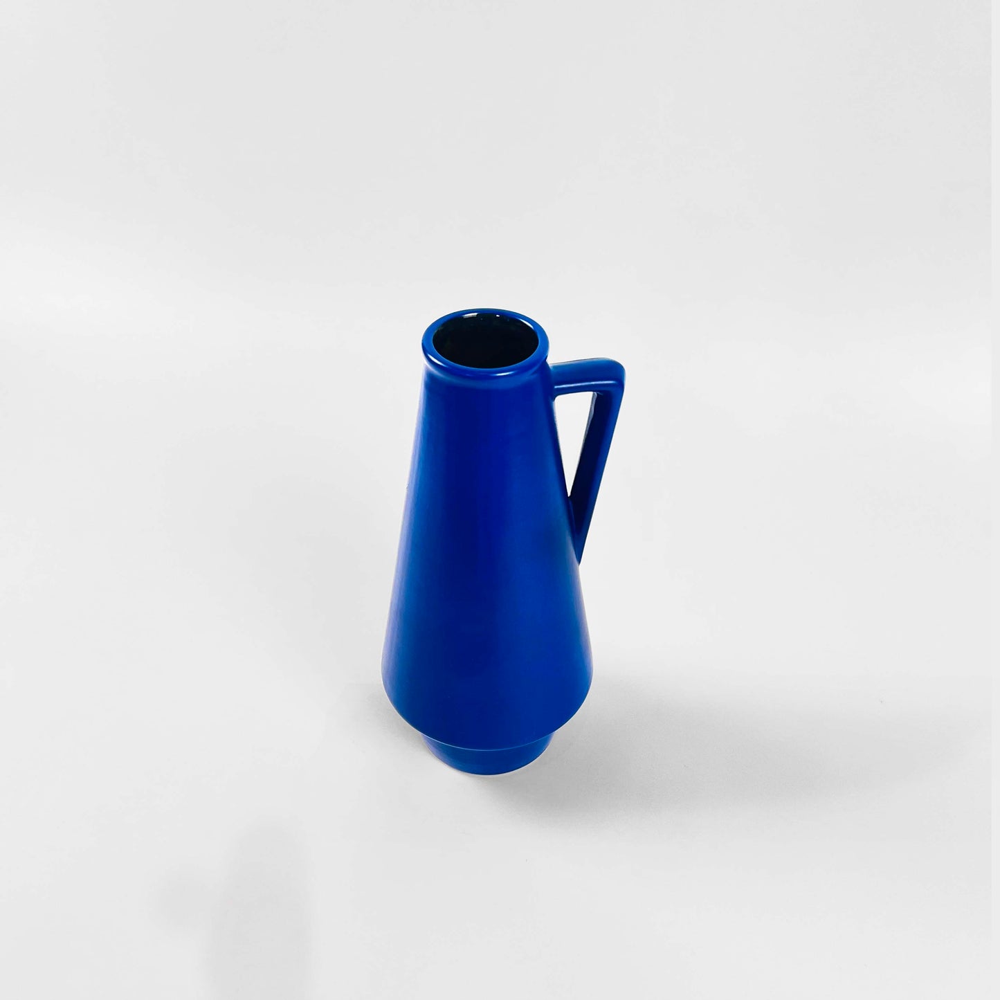 German Pottery Vase in Klein Blue