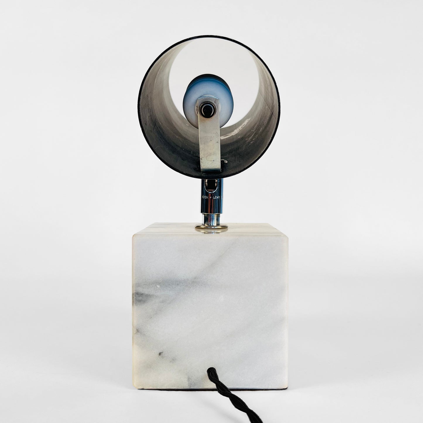 Koch & Lowy Marble and Brass Lamp