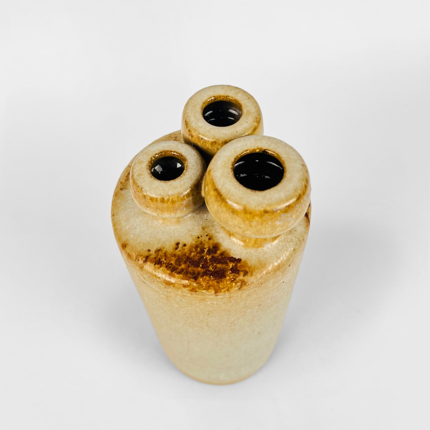 Organic Ceramic Vase by Rudi Stahl, Germany 1970s