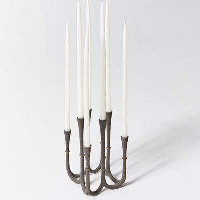 Set of Nine Candle Holders by Jens H. Quistgaard for Dansk Designs