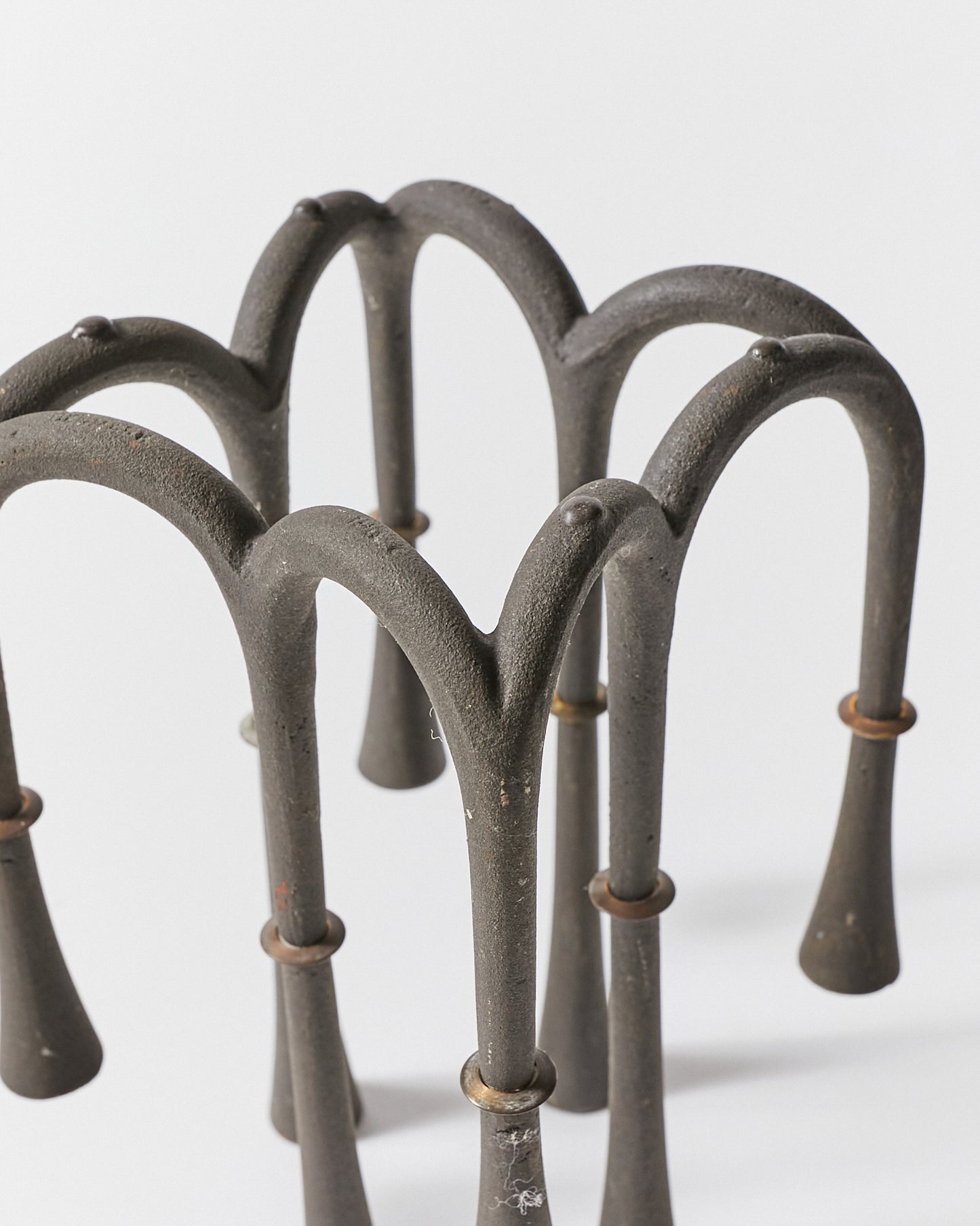 Set of Nine Candle Holders by Jens H. Quistgaard for Dansk Designs