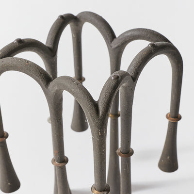 Set of Nine Candle Holders by Jens H. Quistgaard for Dansk Designs