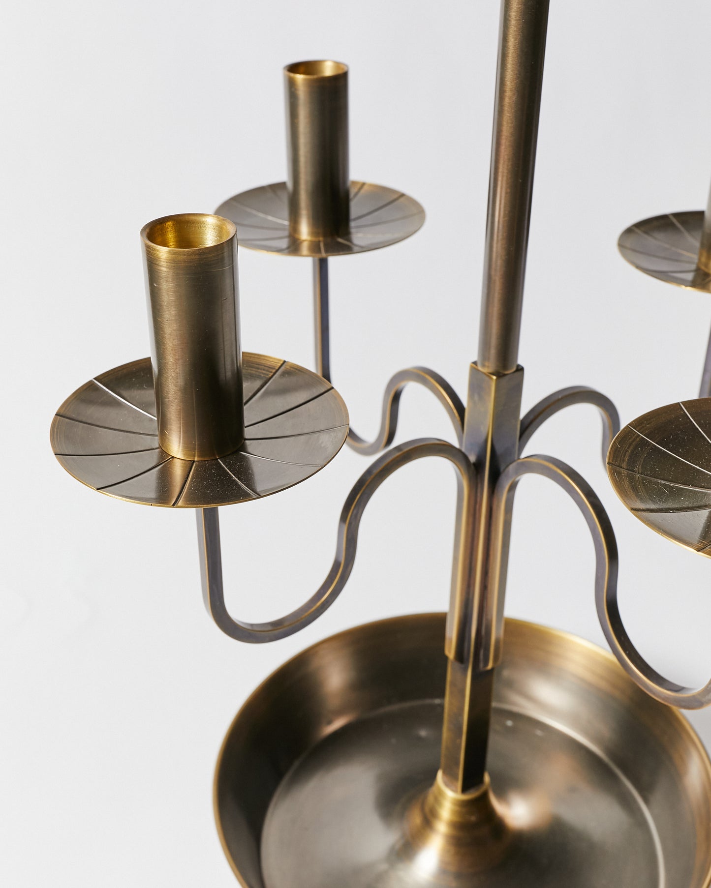 Large Four Arm Candelabra by Tommi Parzinger