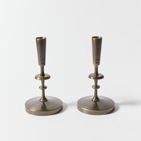 Set of Four Candlesticks by Tommi Parzinger for Dorlyn-Silversmiths