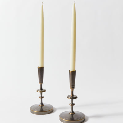 Set of Four Candlesticks by Tommi Parzinger for Dorlyn-Silversmiths