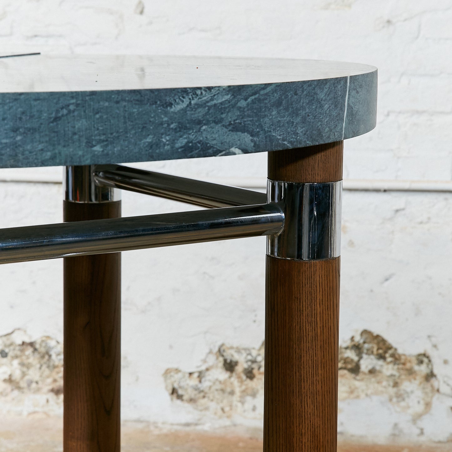 Architectural Pair of Italian Console Tables