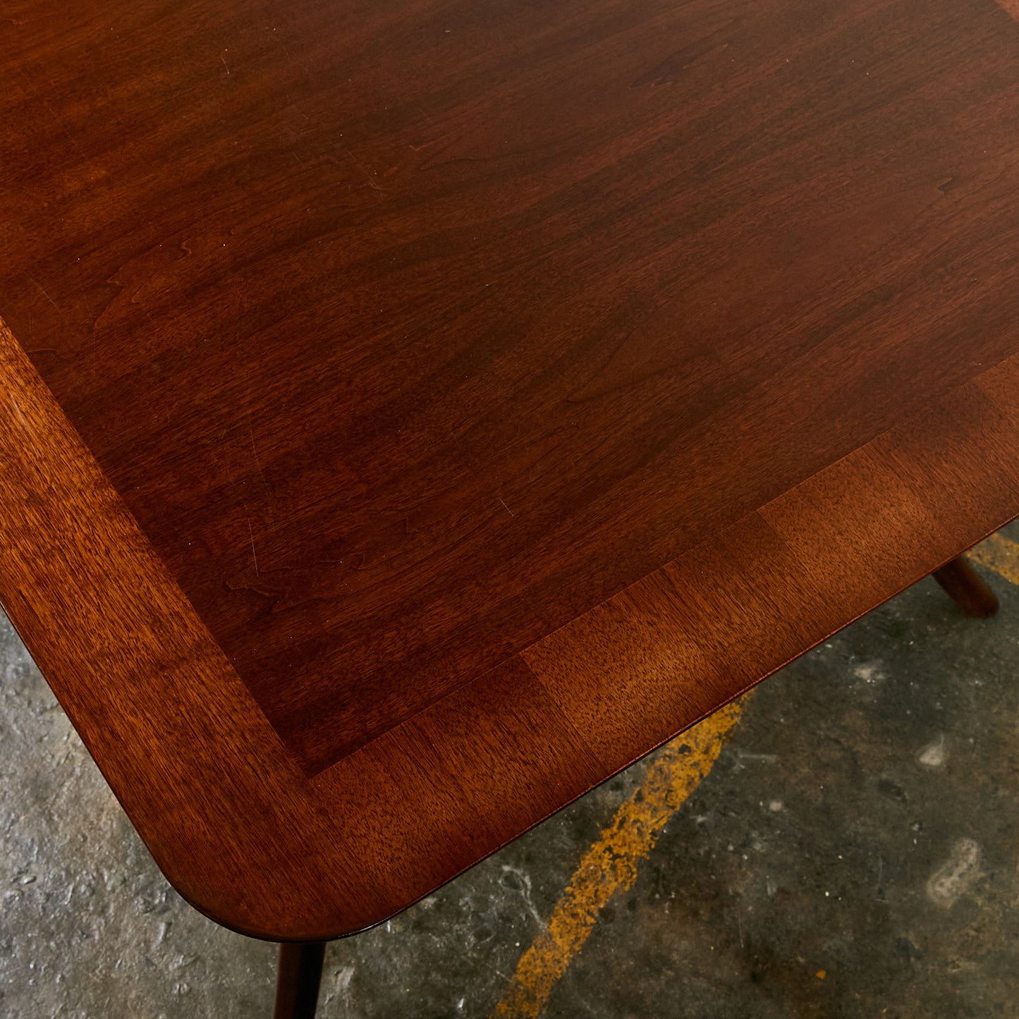 Mid-Century Modern Walnut Dining Table Designed by Robsjohn Gibbings for Widdicomb