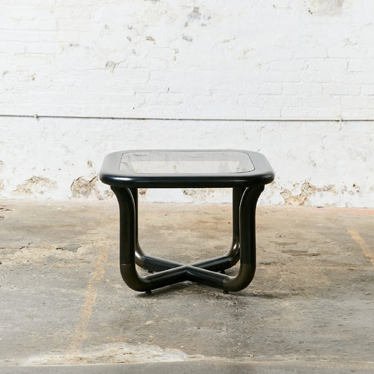 1970s Curved Frame Side Table