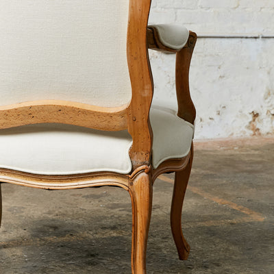 A Pair of Louis XV Style Arm Chairs