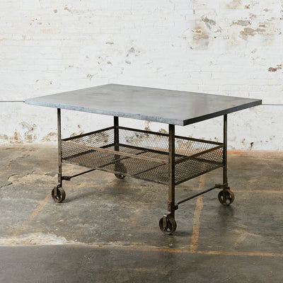 Rolling Industrial Table