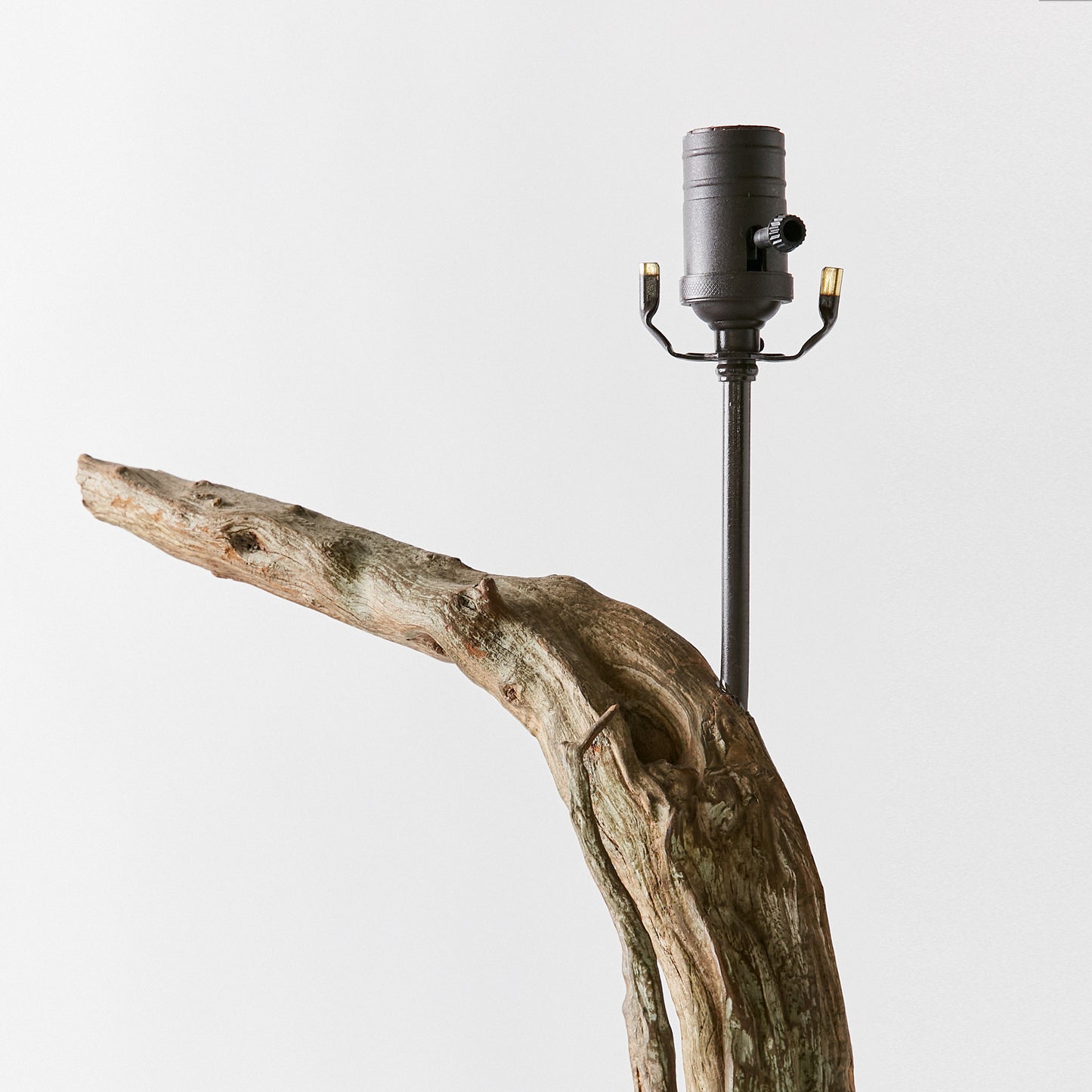 Sculptural Mid-Century Driftwood Lamp