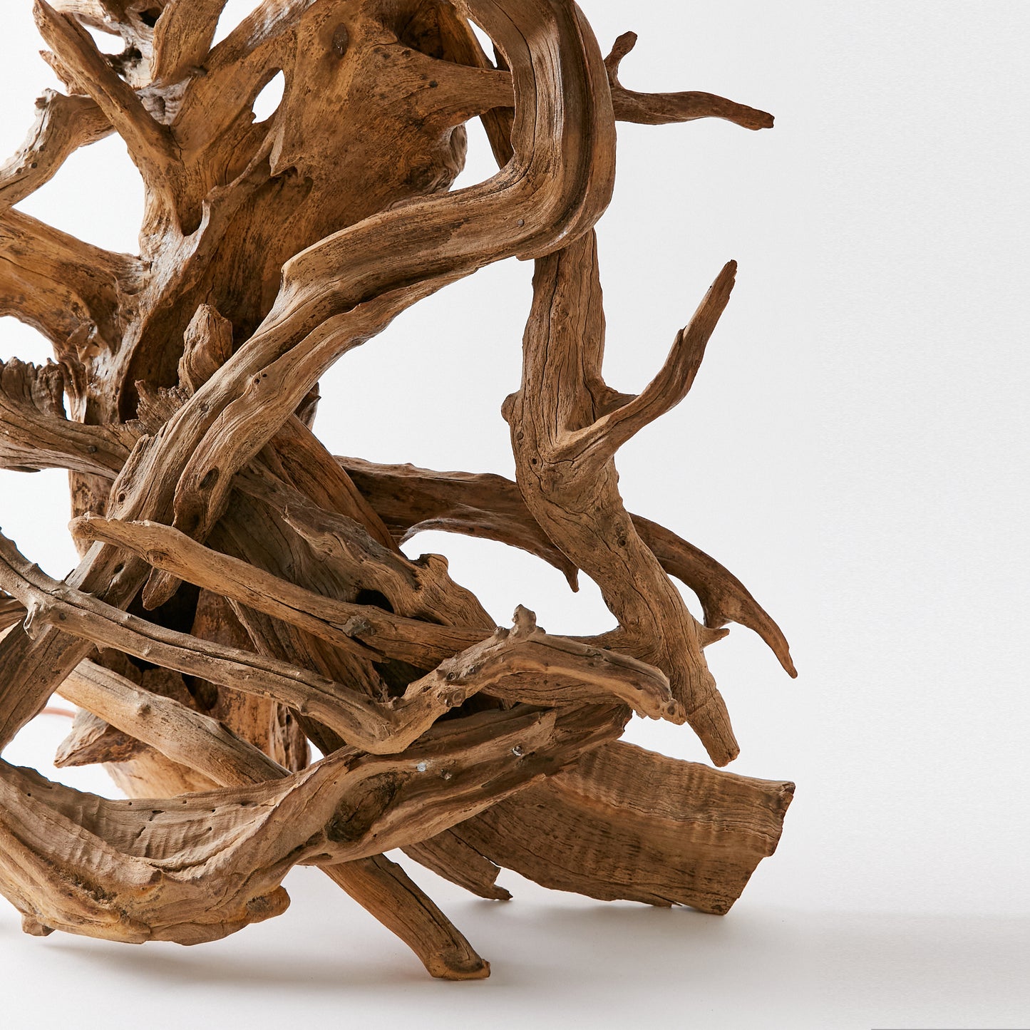 Sculptural Driftwood Lamp