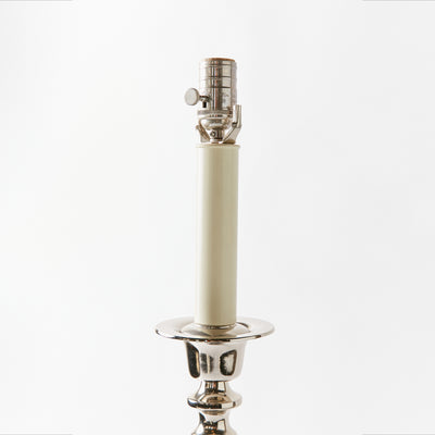 Sculptural Tall Lamp in Hollywood Regency Chinoiserie Style