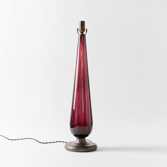 Tall Italian Murano Table Lamp