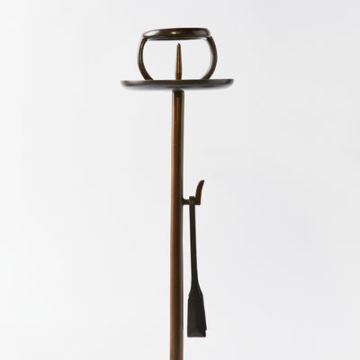 Pair of Antique Shokudai Candle Stand from Japan