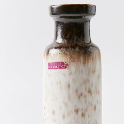 German Fat Lava Vase, West Germany 1960s