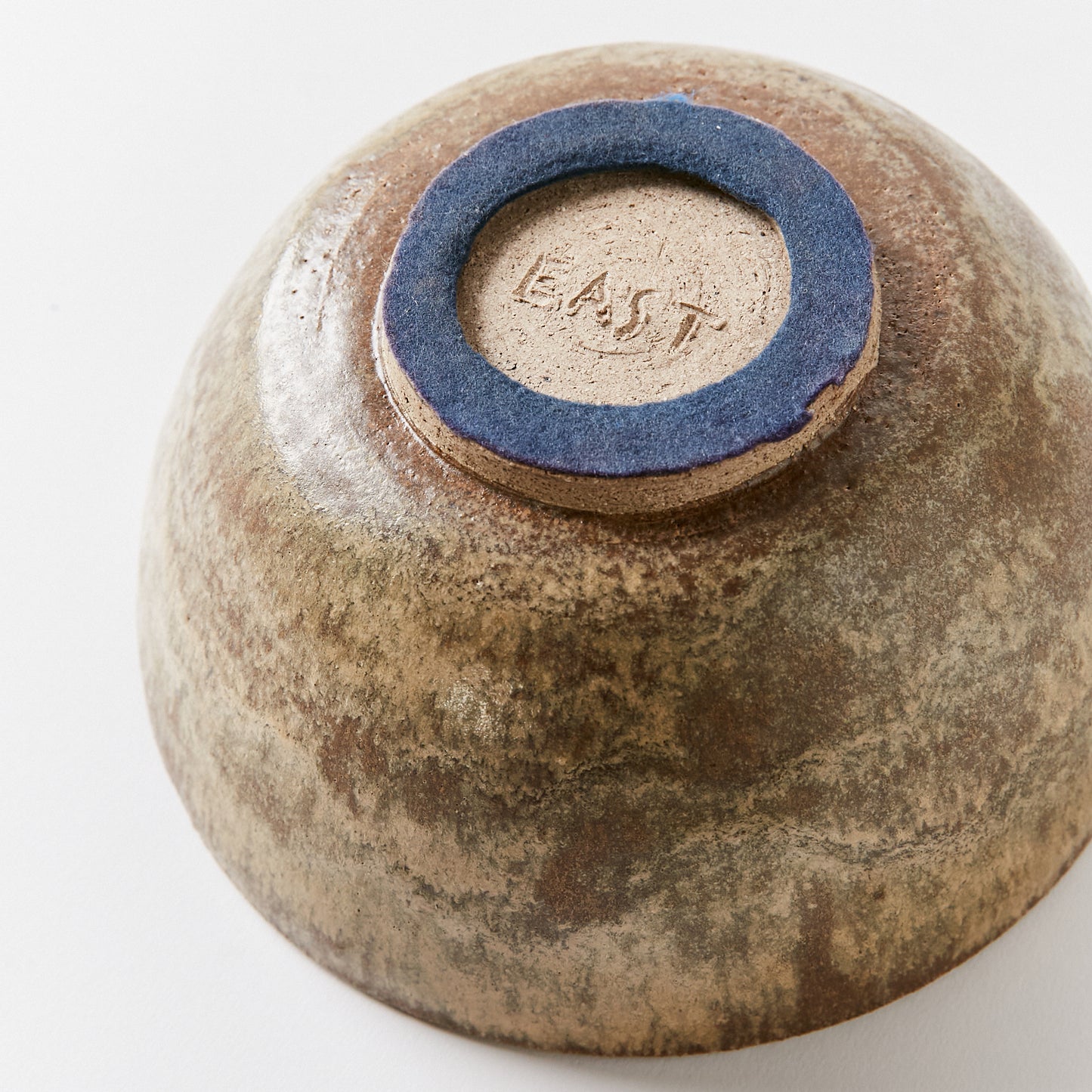 Ceramic Bowl with Beautiful Brown Textured Finish