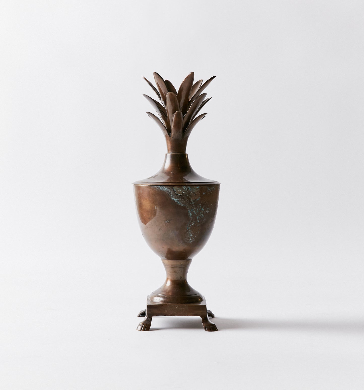 Bronze Pineapple Shape Jar