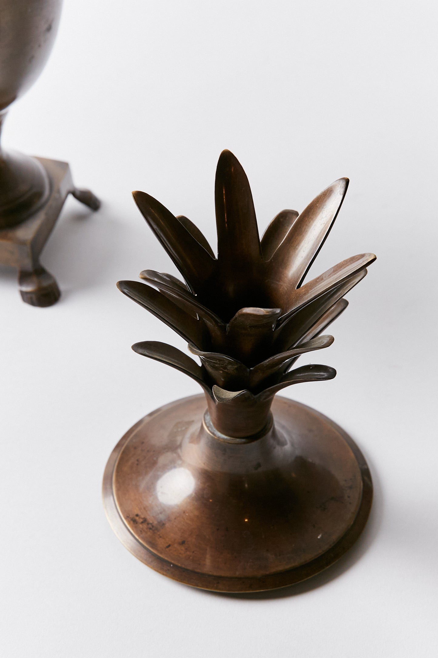 Bronze Pineapple Shape Jar