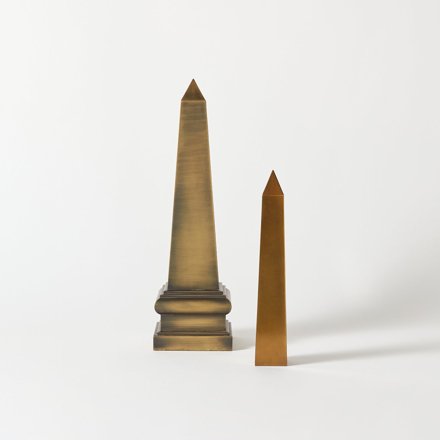 Elegant Italian Obelisk in Bronze