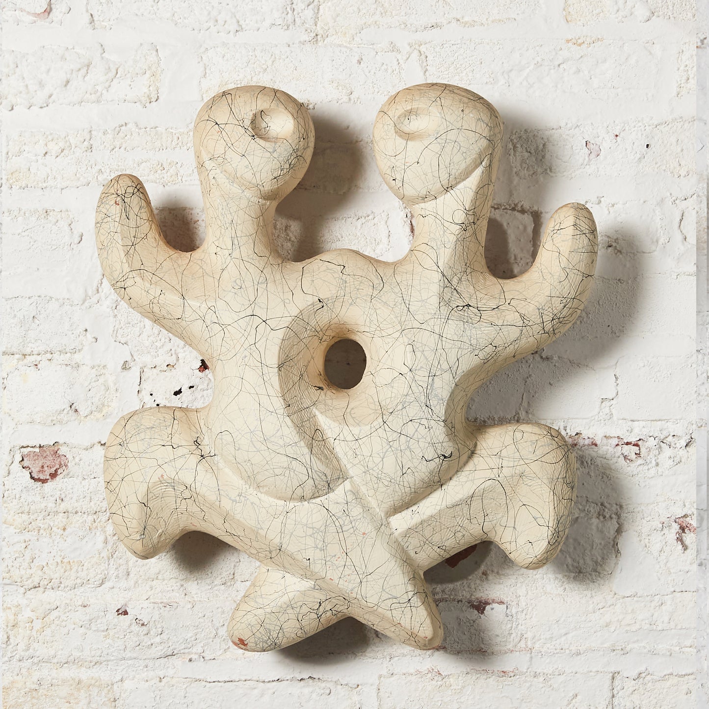 Pair of Frederic Weinberg Wall Sculpture