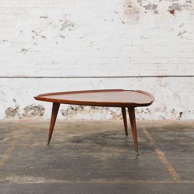 Brazilian Triangular Coffee Table in the Style of Giuseppe Scapinelli