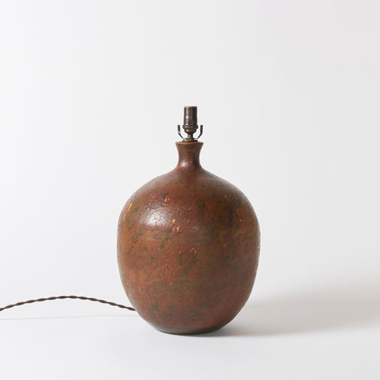 Large Mid-Century California Pottery Style Table Lamp