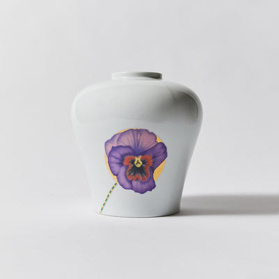 Floral Porcelain Vase by Rosenthal